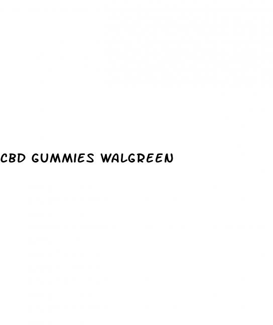 cbd gummies walgreen