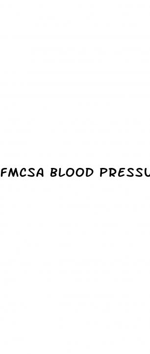 fmcsa blood pressure