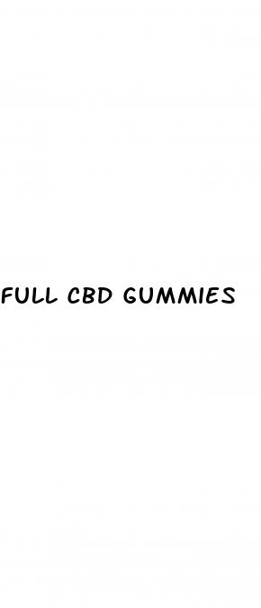 full cbd gummies