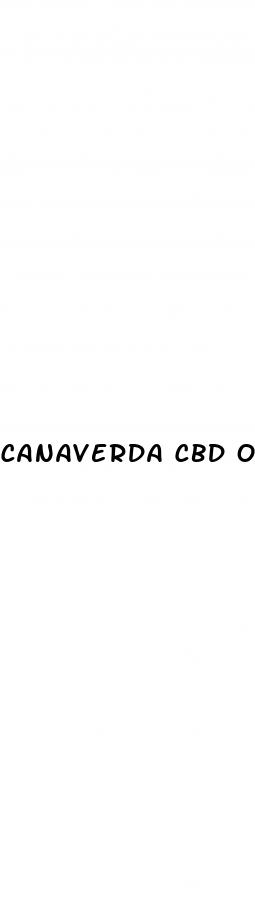 canaverda cbd oil