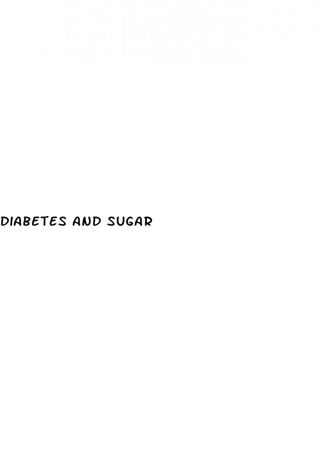 diabetes and sugar