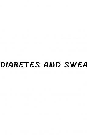 diabetes and sweating