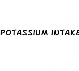 potassium intake hypertension