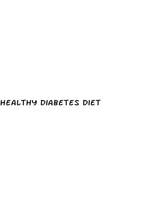 healthy diabetes diet