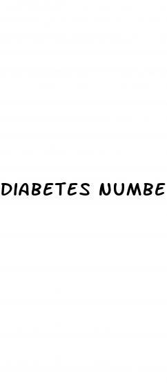 diabetes numbers chart