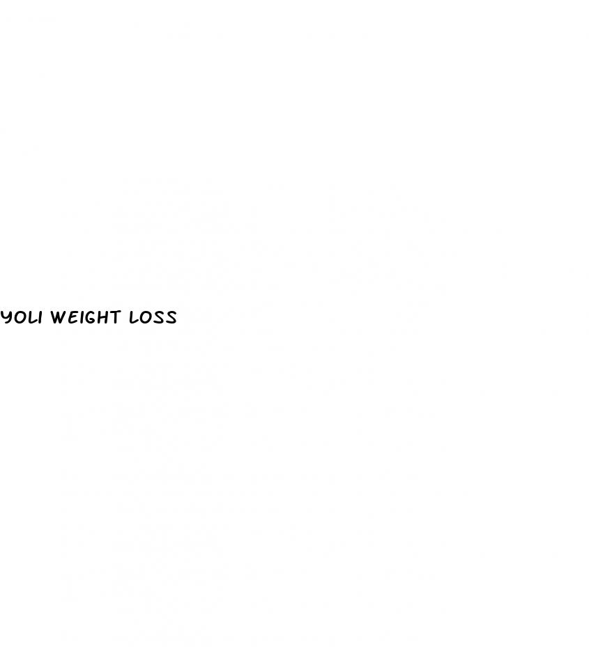 yoli weight loss