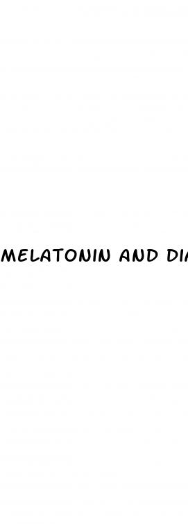 melatonin and diabetes