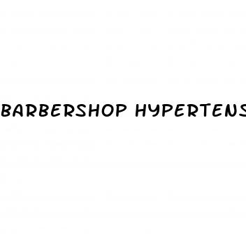 barbershop hypertension study