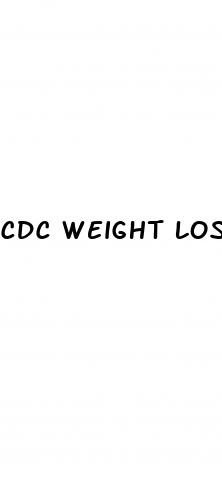 cdc weight loss