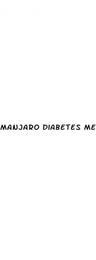 manjaro diabetes medication