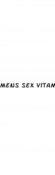 mens sex vitamins