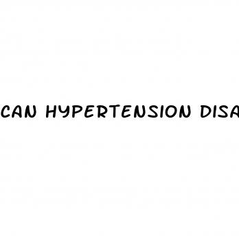 can hypertension disappear