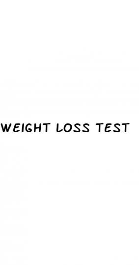 weight loss test