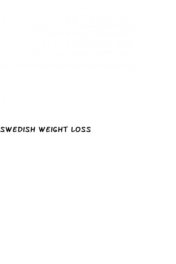 swedish weight loss