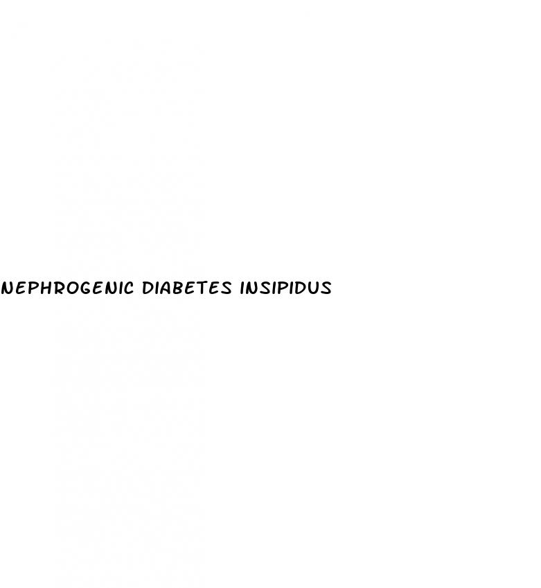 nephrogenic diabetes insipidus
