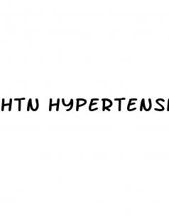 htn hypertension definition