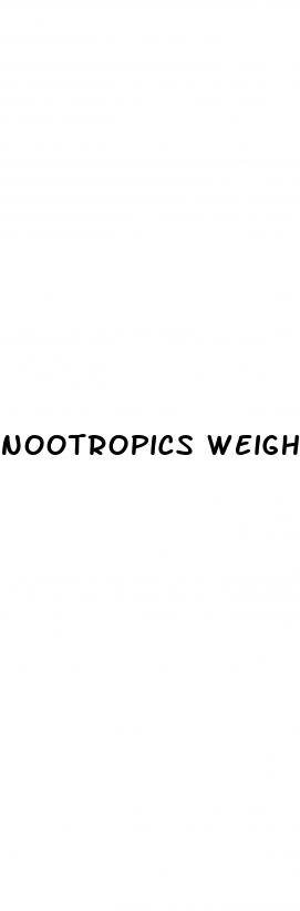 nootropics weight loss