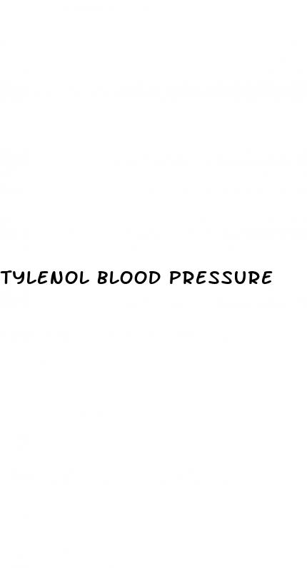 tylenol blood pressure