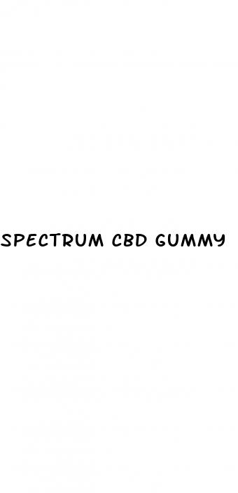 spectrum cbd gummy