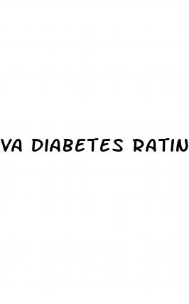 va diabetes rating