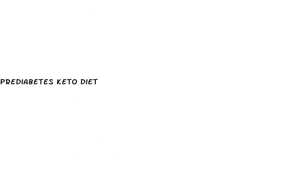 prediabetes keto diet