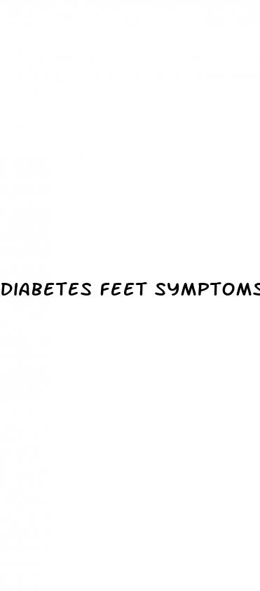 diabetes feet symptoms