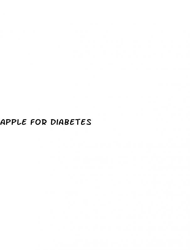 apple for diabetes