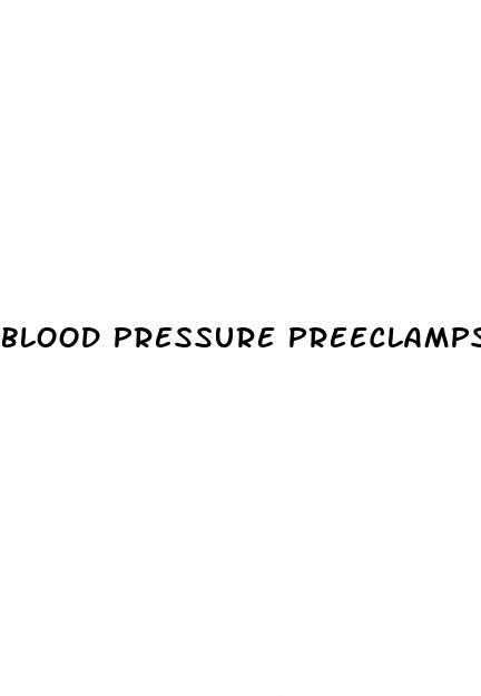 blood pressure preeclampsia