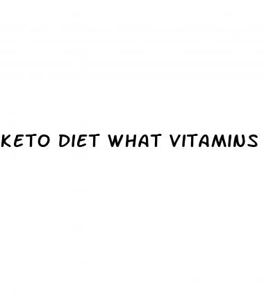 keto diet what vitamins should i take