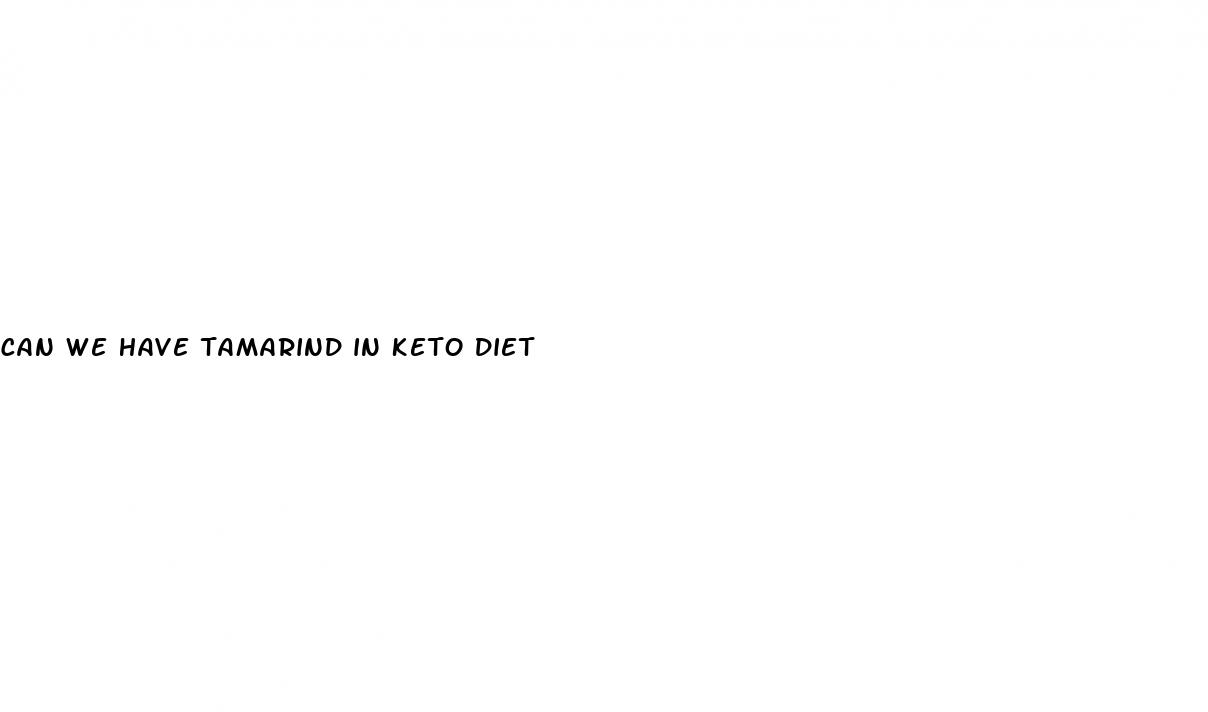can we have tamarind in keto diet