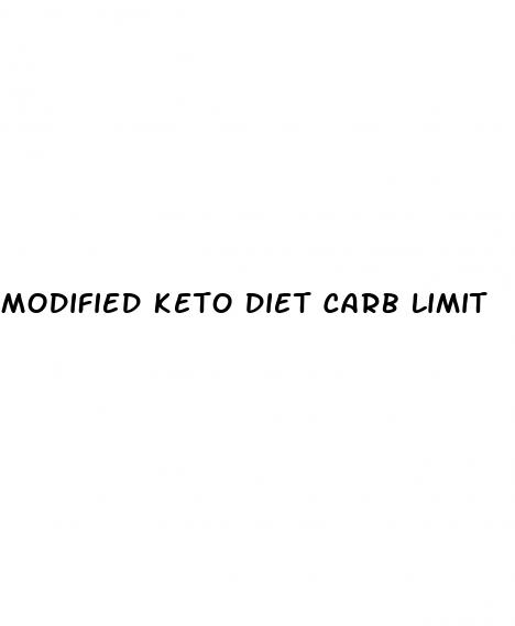 modified keto diet carb limit