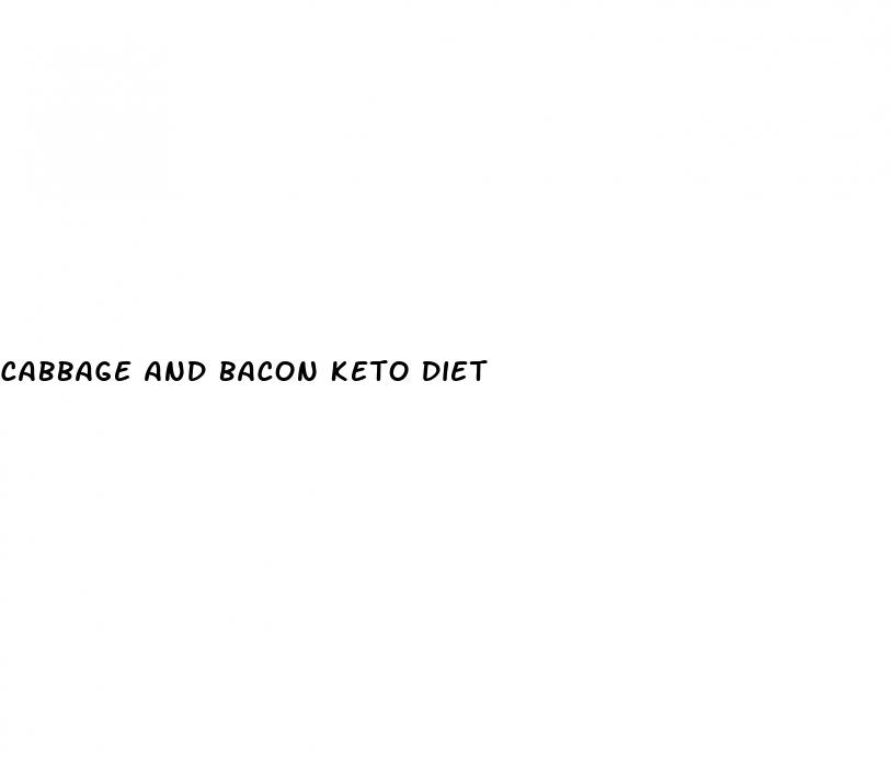 cabbage and bacon keto diet