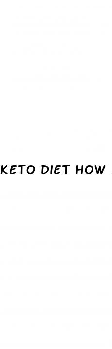 keto diet how many days