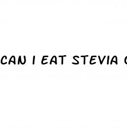 can i eat stevia on keto diet