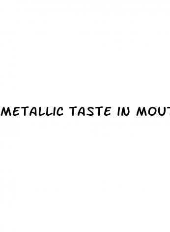 metallic taste in mouth keto diet