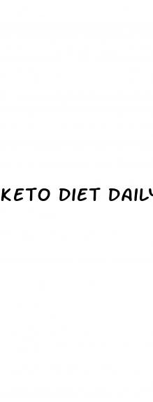 keto diet daily carbs