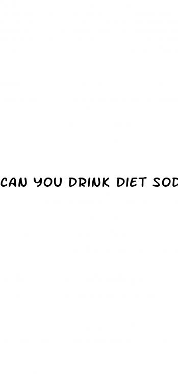 can you drink diet sodas on the keto diet
