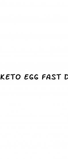 keto egg fast diet rules