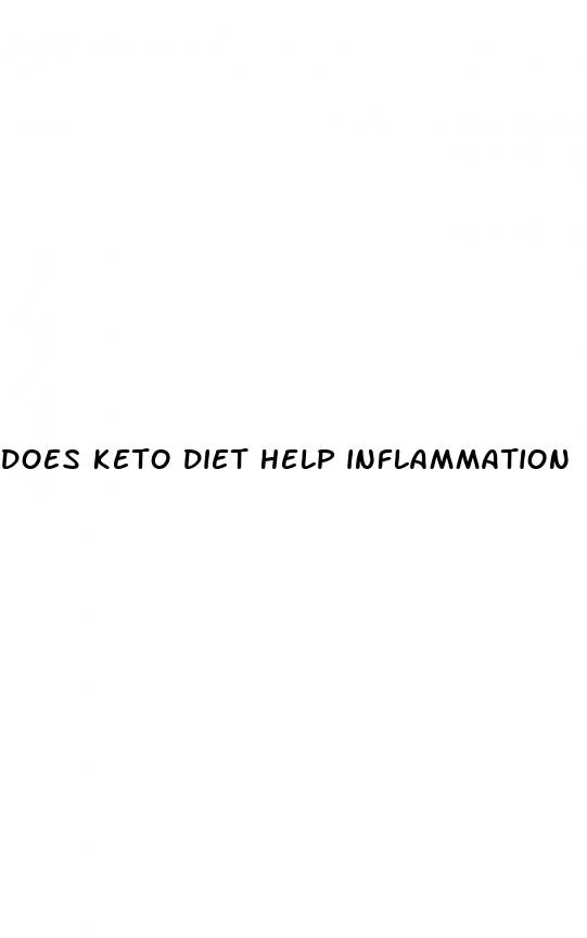 does keto diet help inflammation