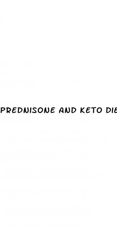 prednisone and keto diet