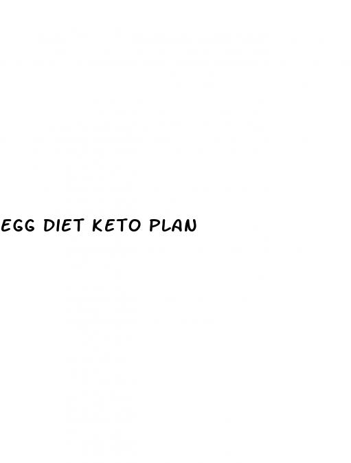 egg diet keto plan