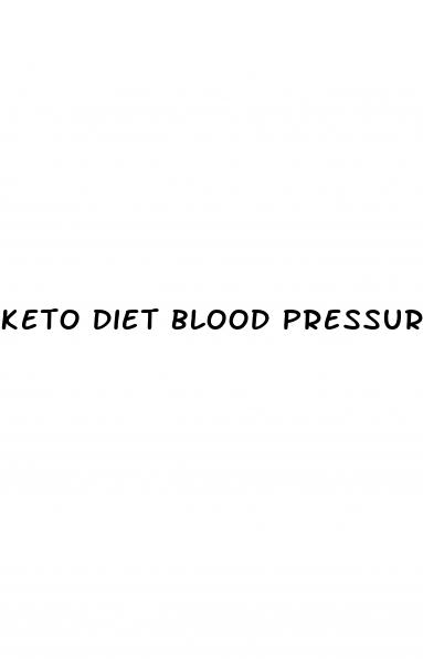 keto diet blood pressure