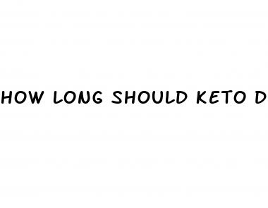 how long should keto diet be followed