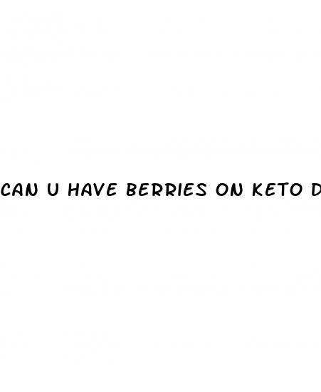 can u have berries on keto diet