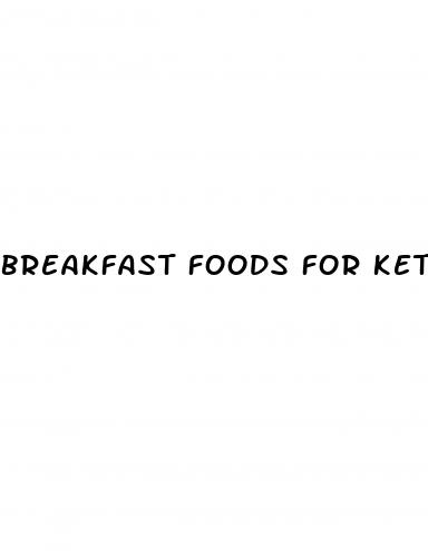 breakfast foods for keto diet