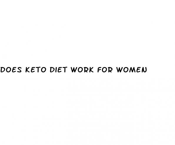 does keto diet work for women