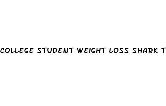 college student weight loss shark tank