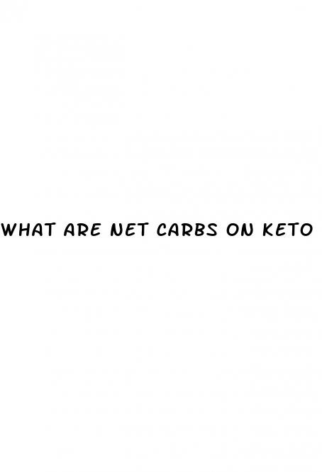 what are net carbs on keto diet