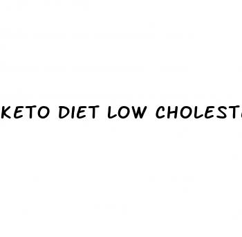 keto diet low cholesterol foods