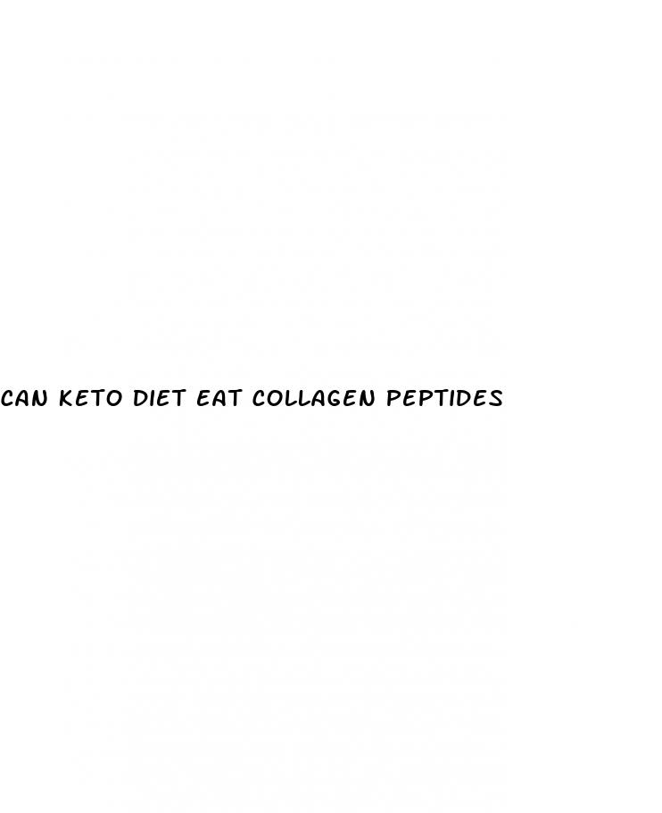 can keto diet eat collagen peptides
